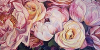 Peonies, Roses and Tulips