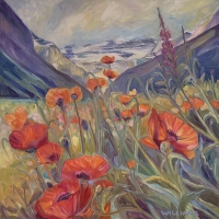 The-Poppies-are-in-Bloom-at-Lake-Louise-web
