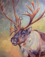 SOLD * Deciduous Crowns, Horns of a Caribou