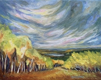 Dancing Trees and Sky